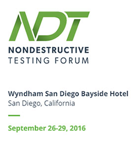 Non Destructive Testing Forum 2016 Non Destructive Testing Forum 2016