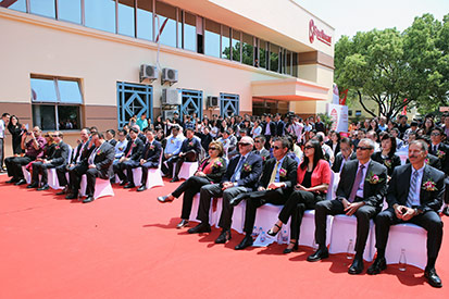 Spellman China Ribbon Cutting Ceremony Spellman China Ribbon Cutting Ceremony